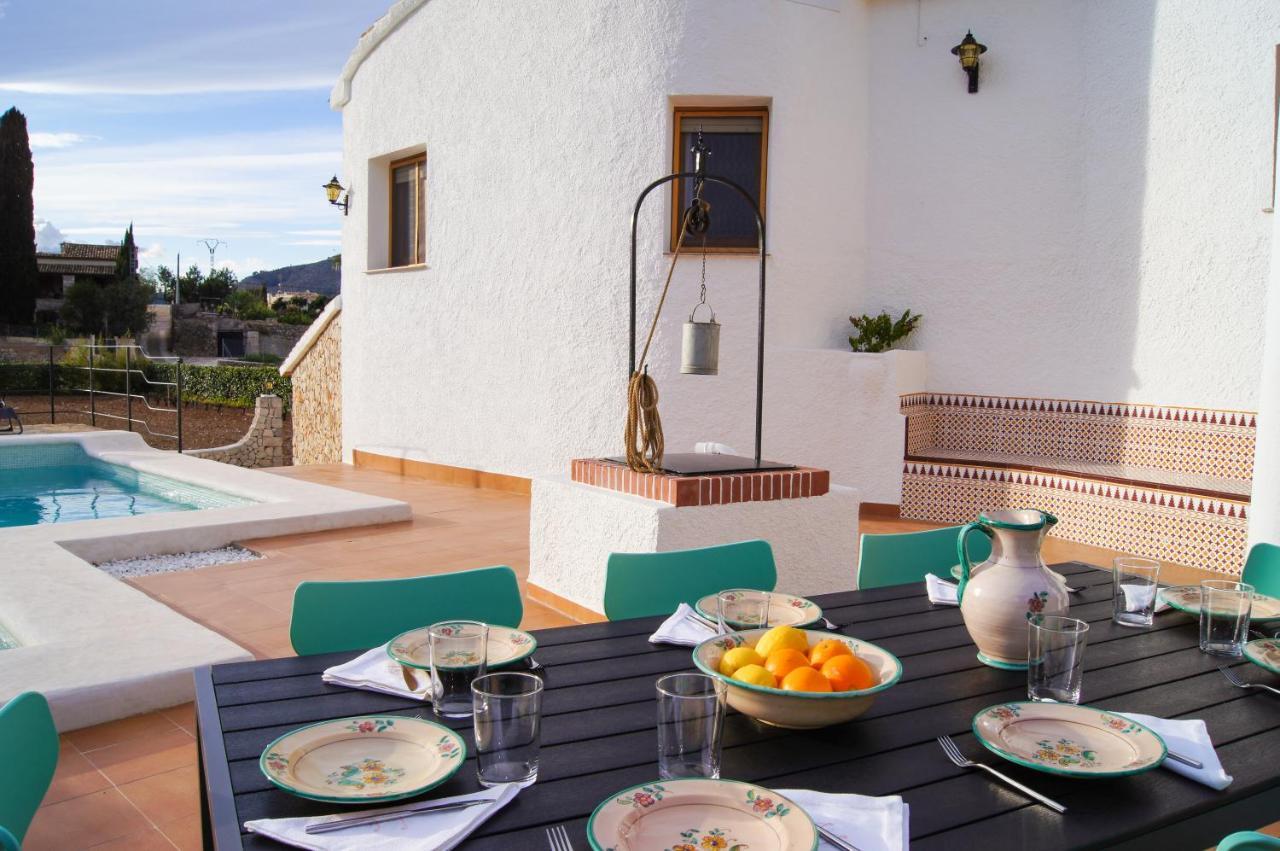 Vila La Senia Jalón Exteriér fotografie