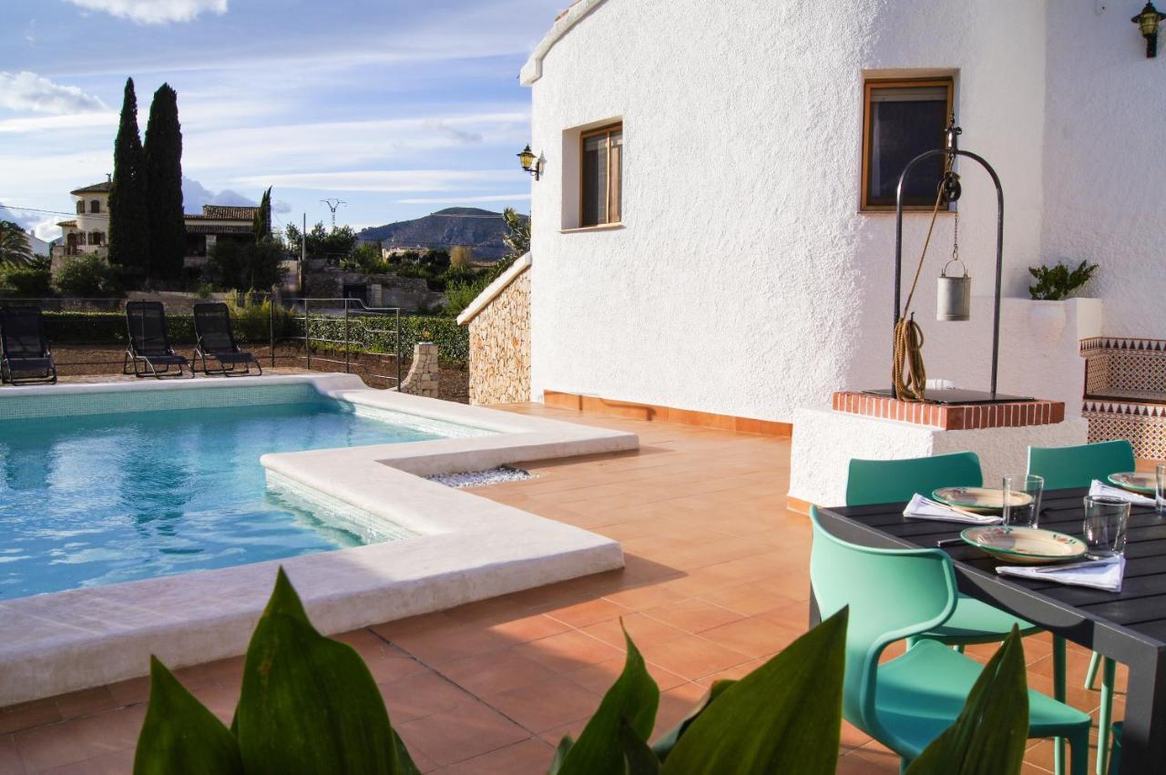 Vila La Senia Jalón Exteriér fotografie