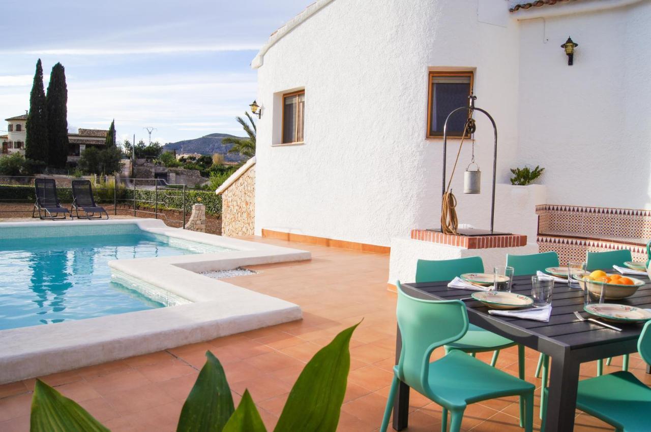 Vila La Senia Jalón Exteriér fotografie