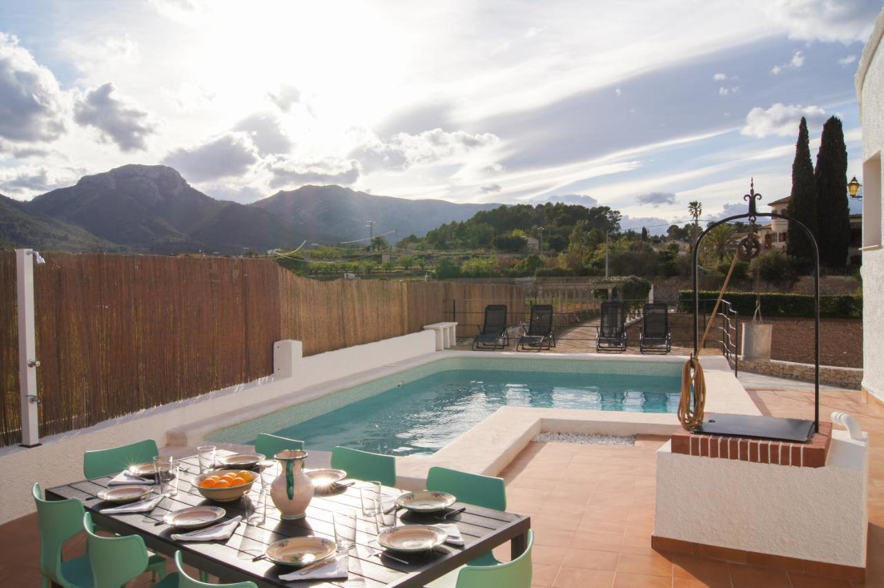 Vila La Senia Jalón Exteriér fotografie