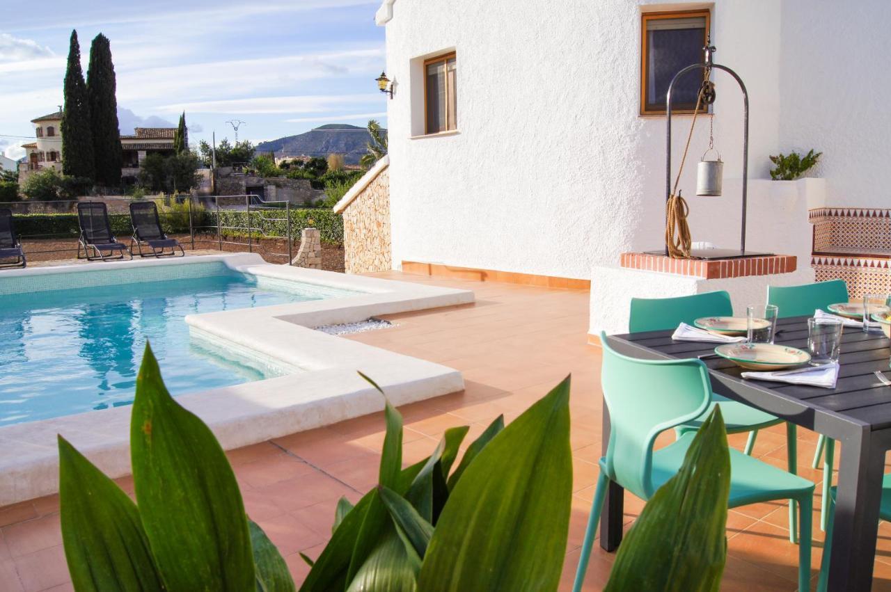 Vila La Senia Jalón Exteriér fotografie